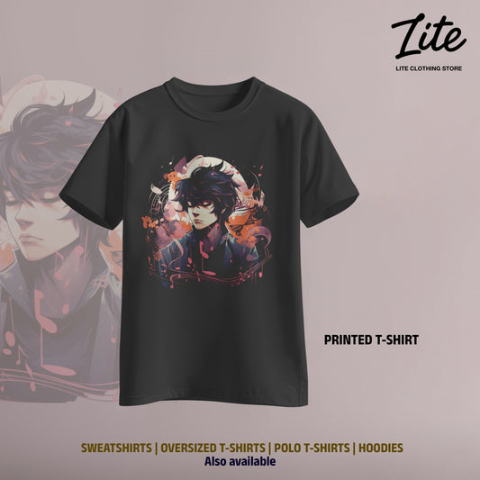 Anime Printed T Shirt