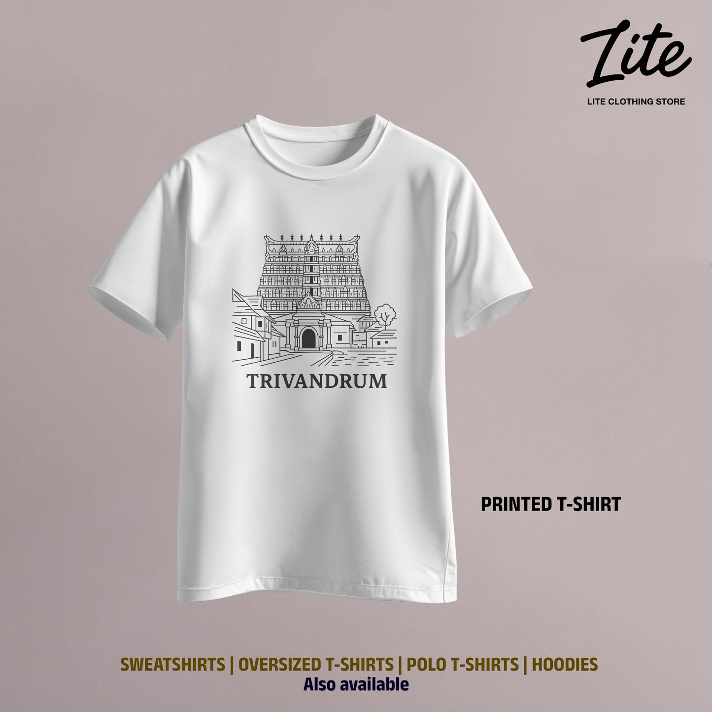 Padmanabhaswamy Temple Trivandrum T Shirt