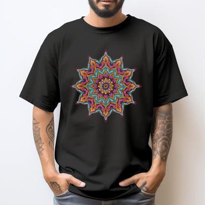 Mandala Printed T Shirt
